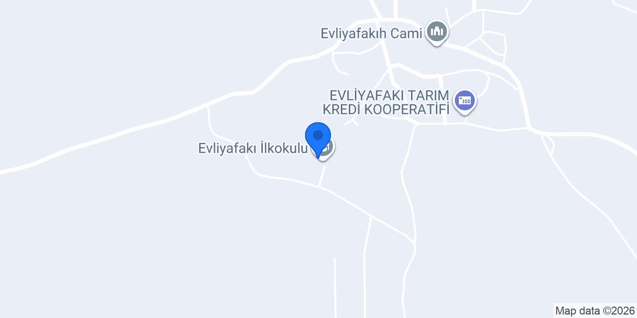 Evliyafakı İlkokulu konumu