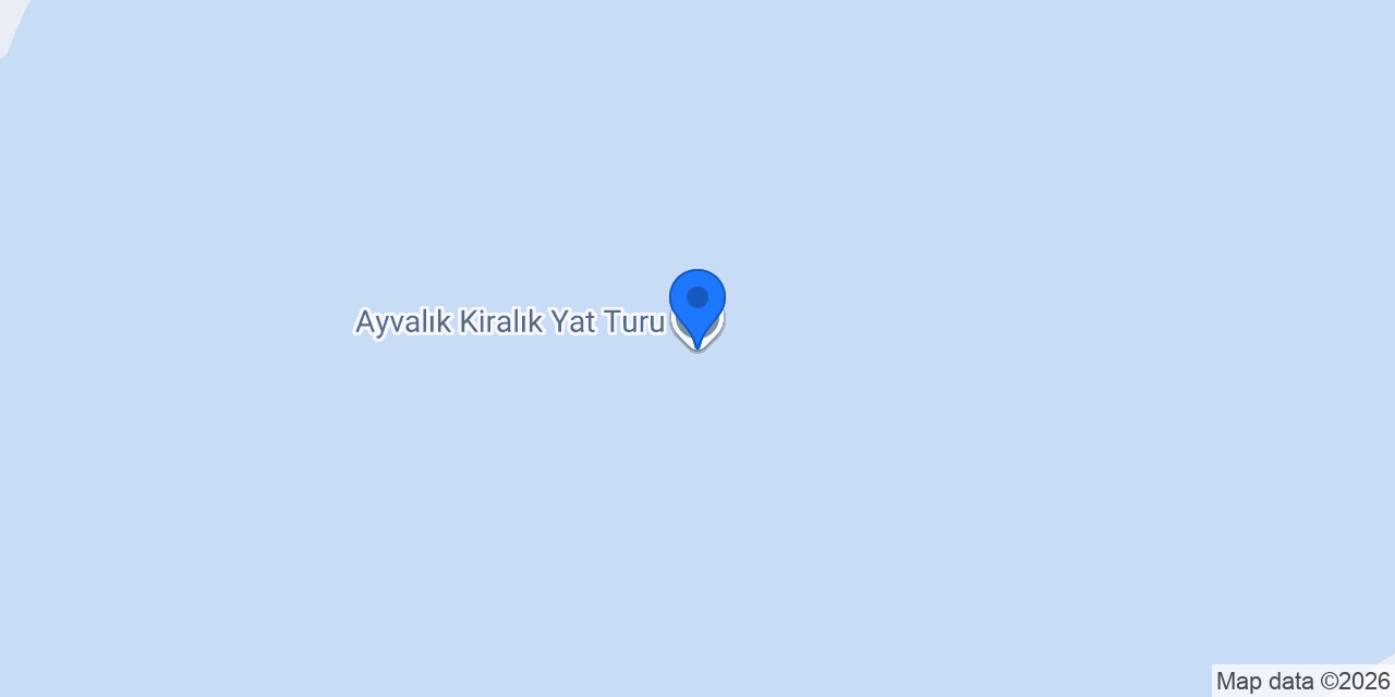 Ayvalık Kiralık Yat Turu konumu