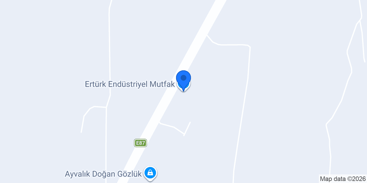 Ertürk Endüstriyel Mutfak konumu