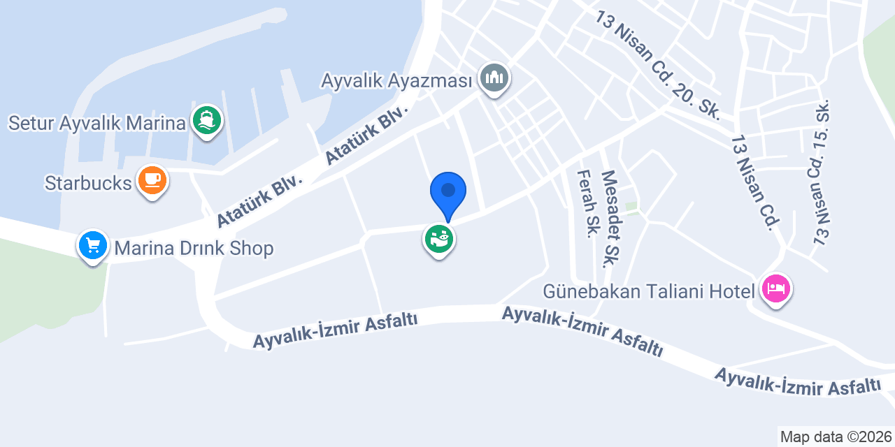 Küçükköy Mecit Ataklı Ortaokulu konumu