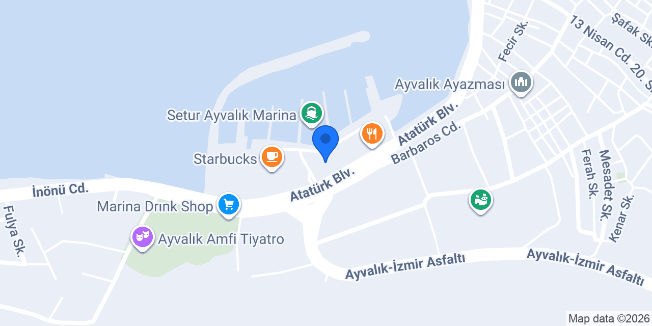 Bal Setur Marina Gant konumu