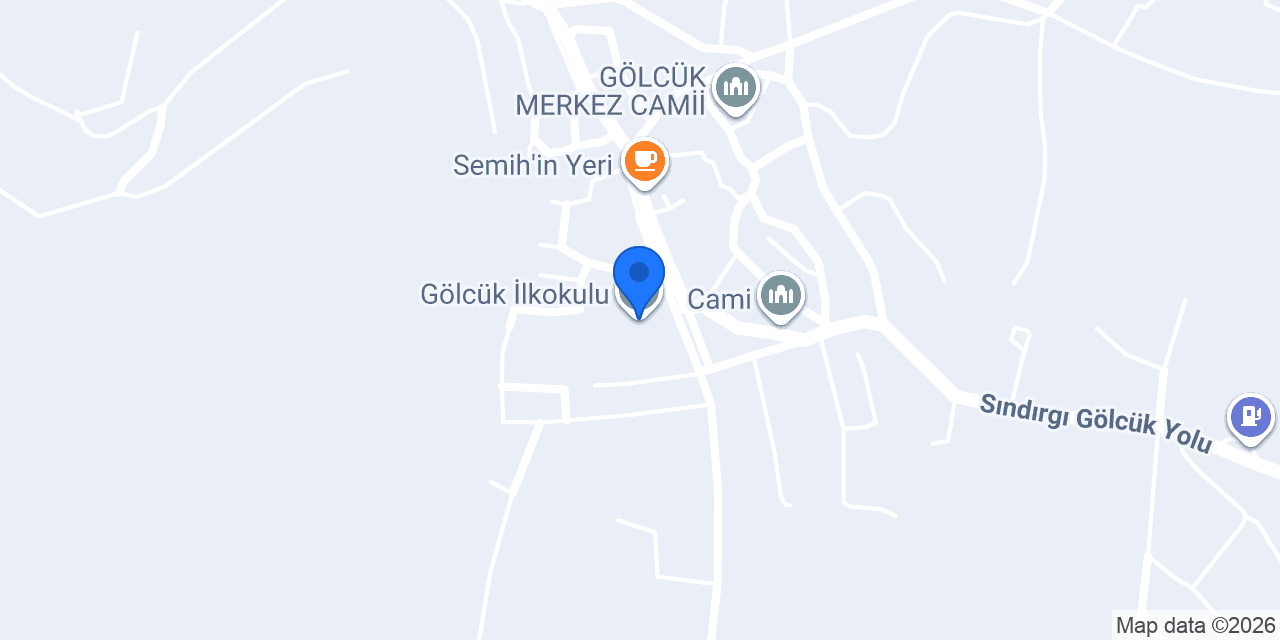 Gölcük İlkokulu konumu