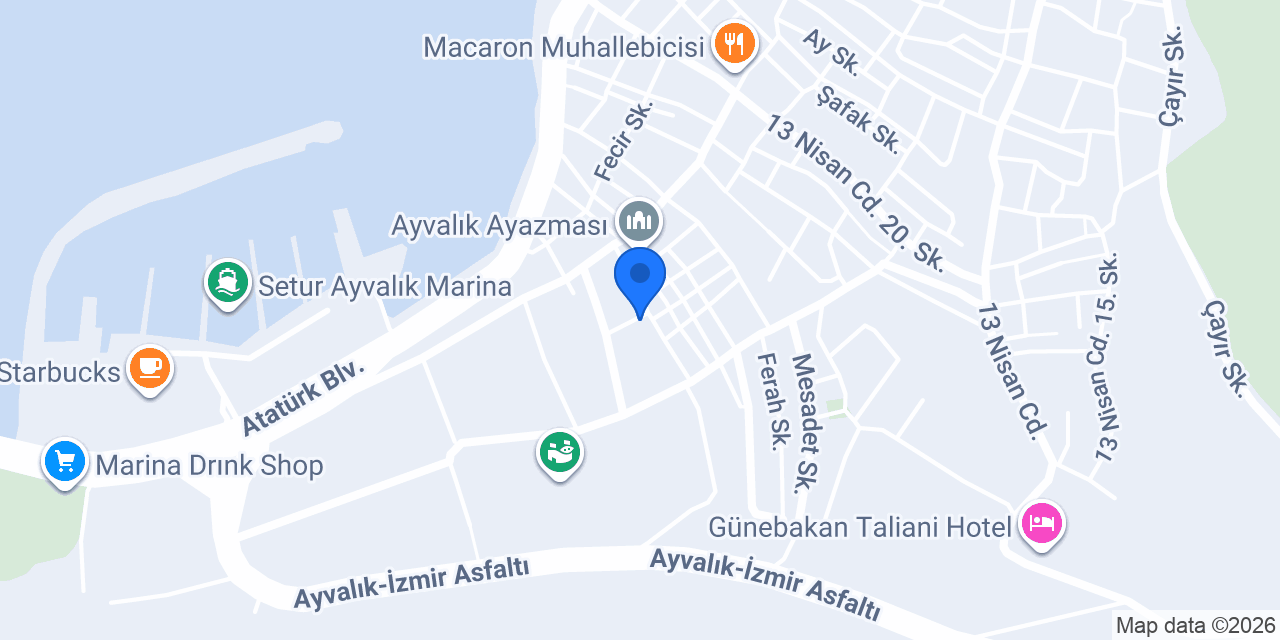 Ayvalik Konaklari konumu