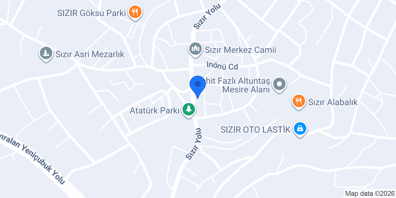 Şahin Tekel Bayii konumu