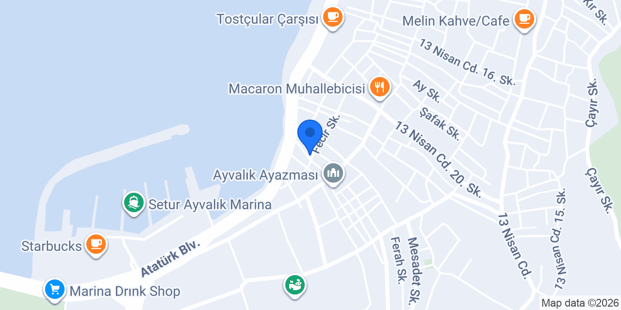 ERZE KONUK EVİ konumu