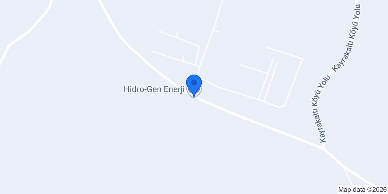 Hidro-Gen Enerji konumu