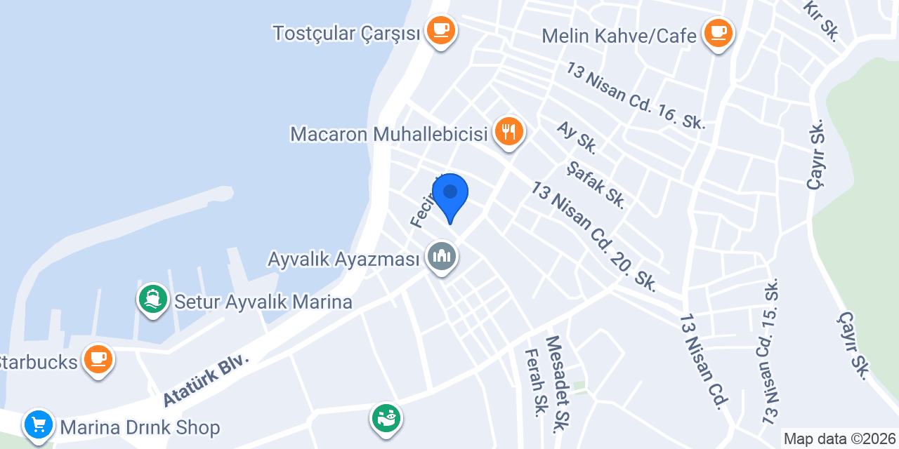 Bilgen Ve Yeliz Pansiyon konumu