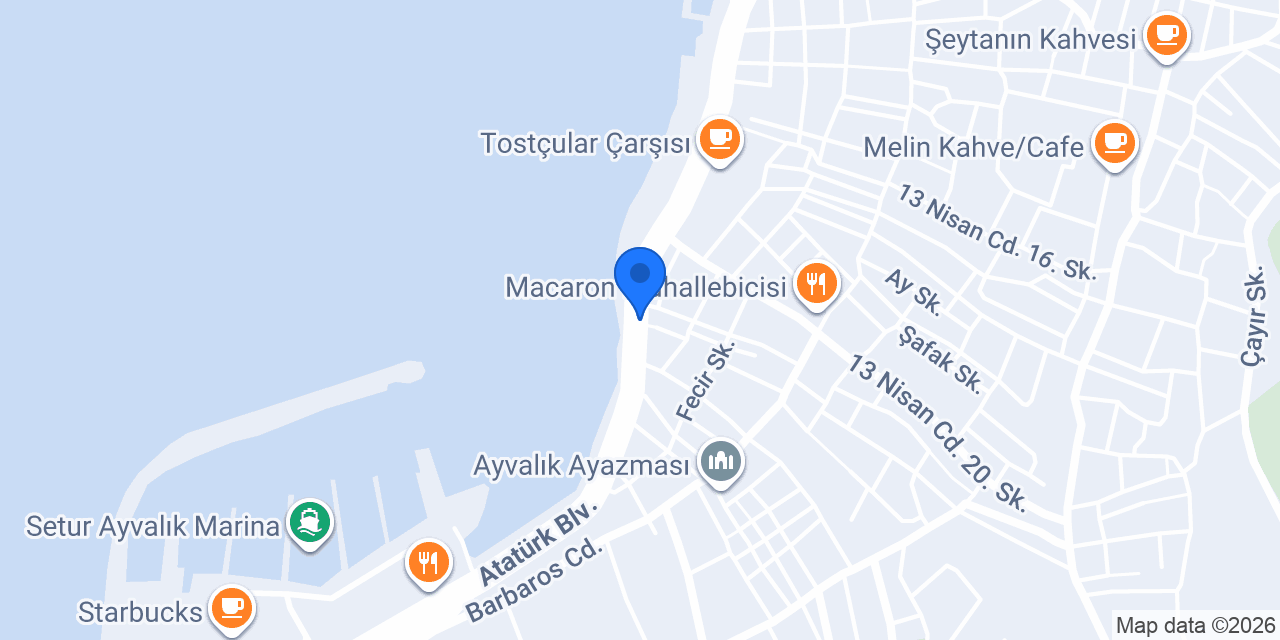 Tostbig Ayvalık konumu