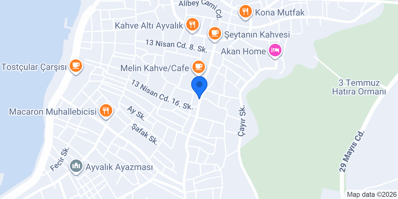 Derya Guest House konumu