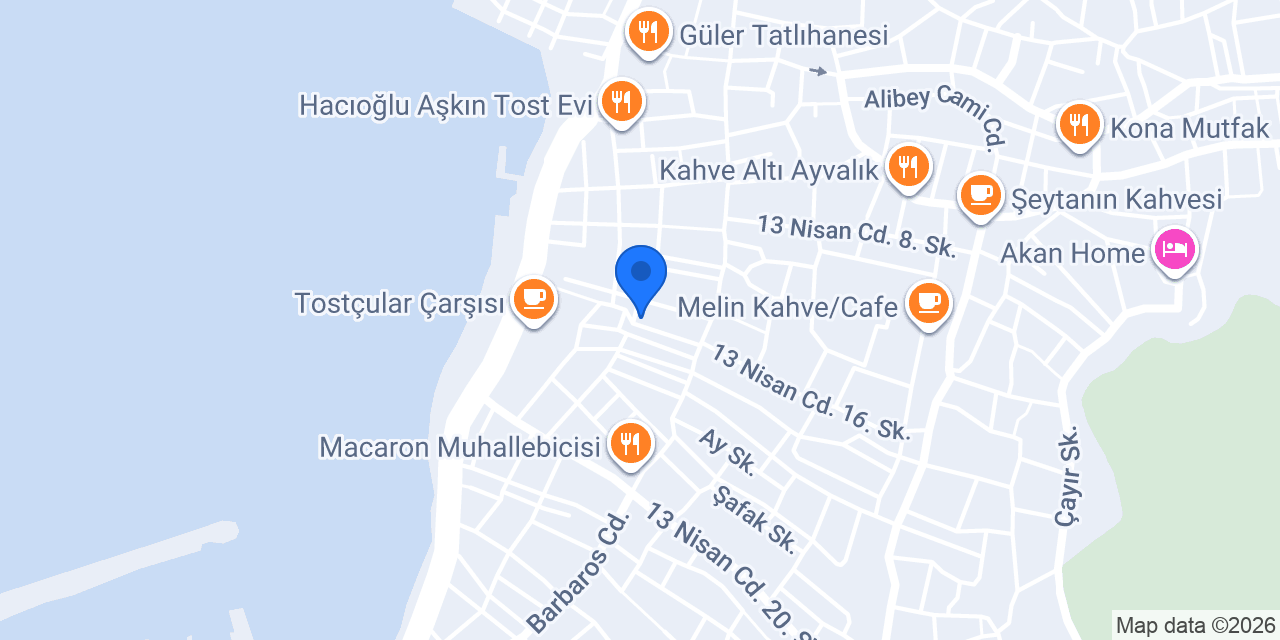 Ayvalık Bit Pazarı konumu
