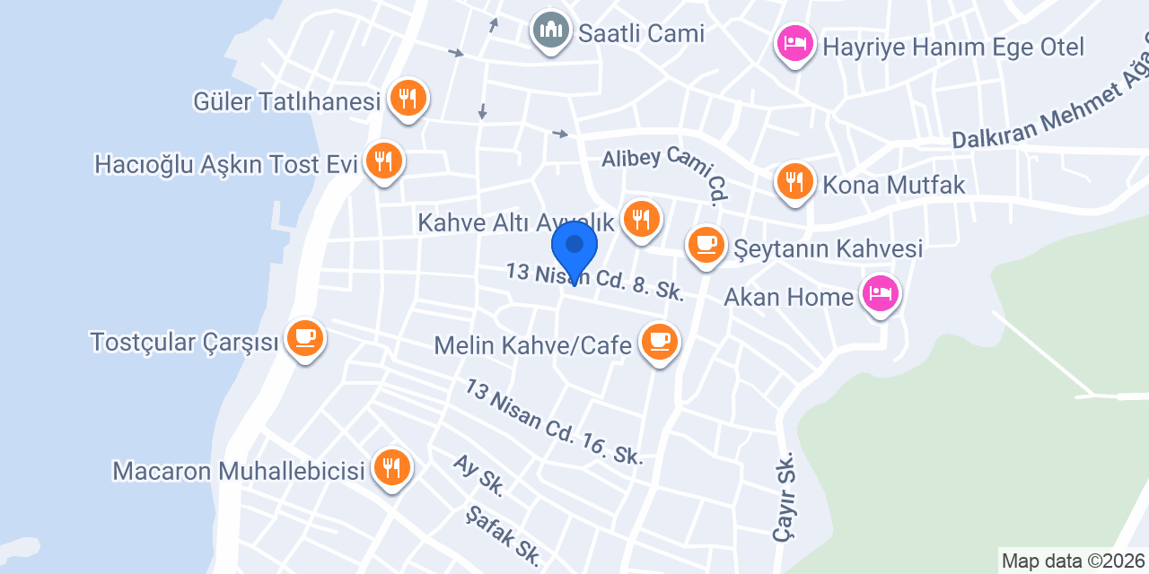 Atölye Delice konumu