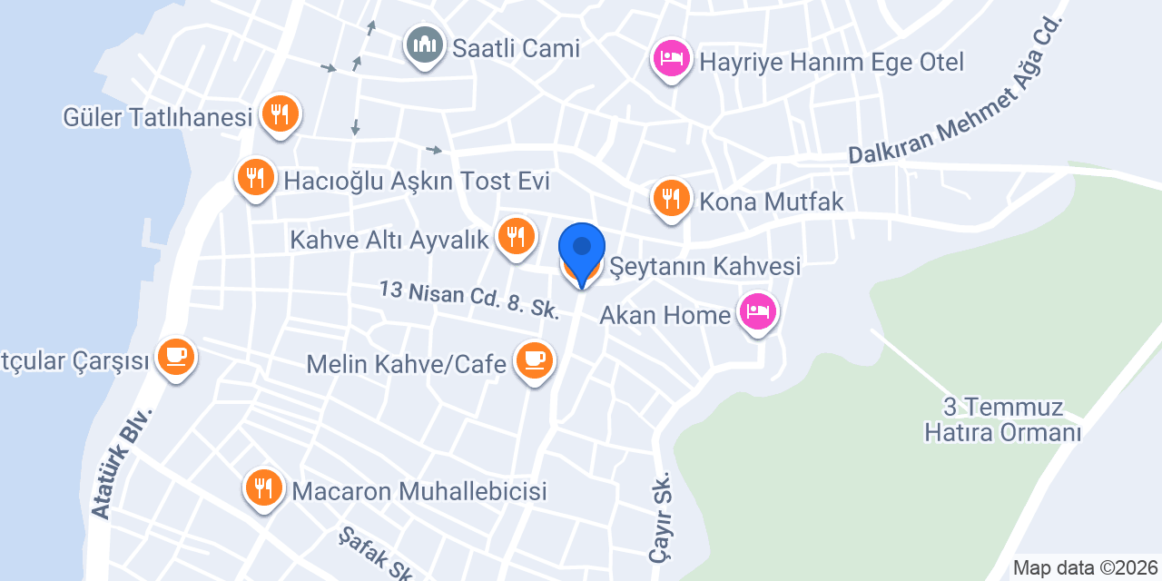 Şeytanın Kahvesi konumu