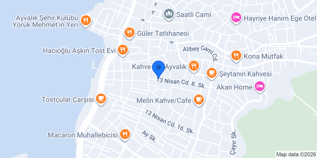 Ganesh Guest House - Ayvalık konumu