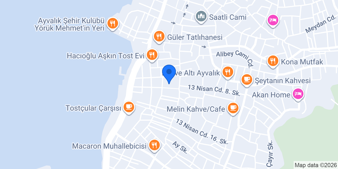 Gizemli Konak konumu