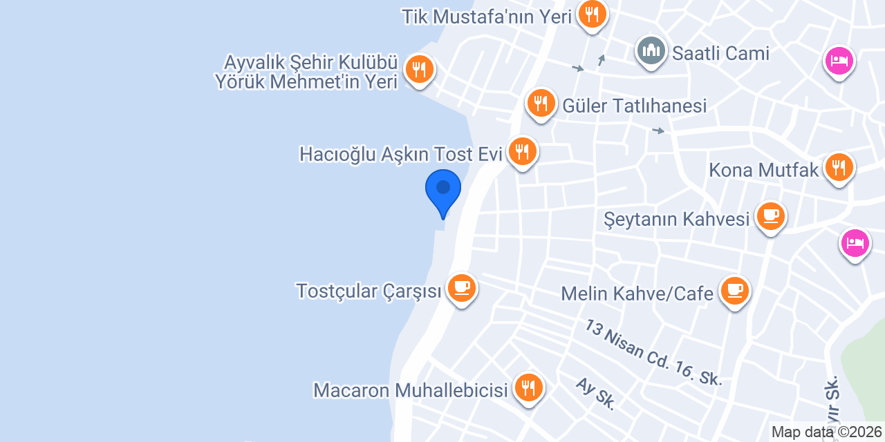 Ayvalık Adalin Yat konumu