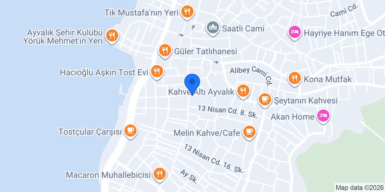 Lezzet köşesi konumu