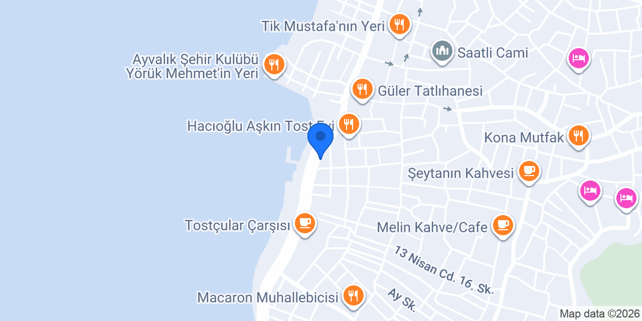 UZMAN SİGORTA AYVALIK konumu