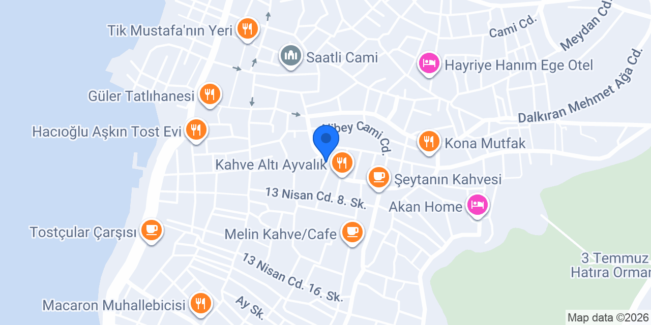 Mavi Simit Fırını konumu