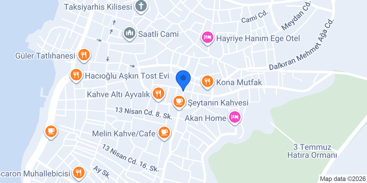 Zeynep Hanım Konukevi konumu