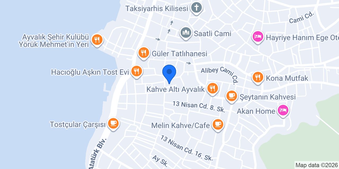 Ayvalık saçta sanat konumu
