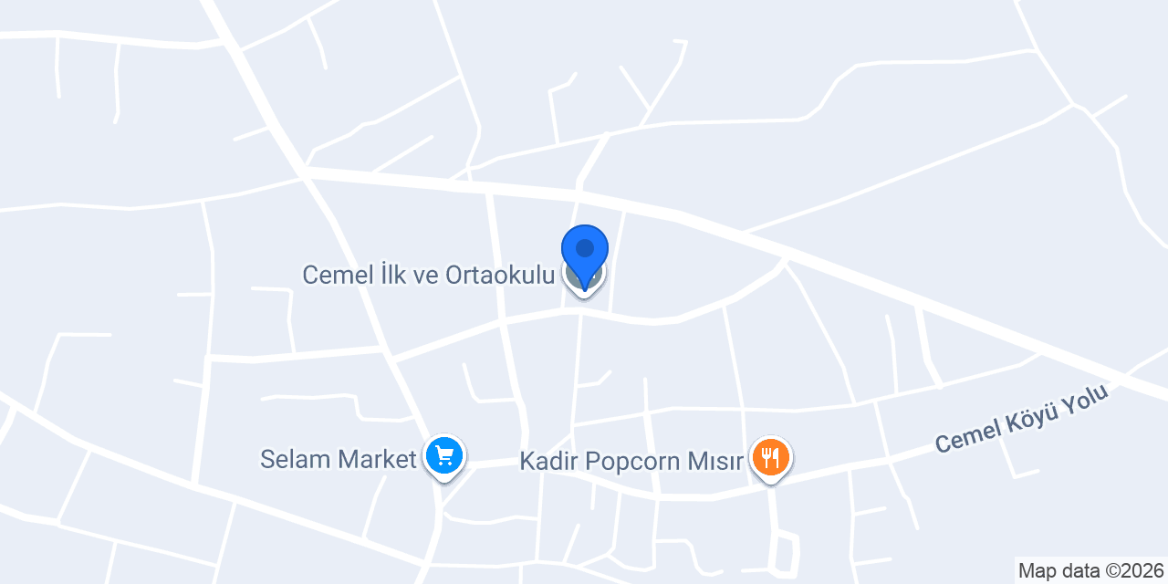 Cemel İlk ve Ortaokulu konumu