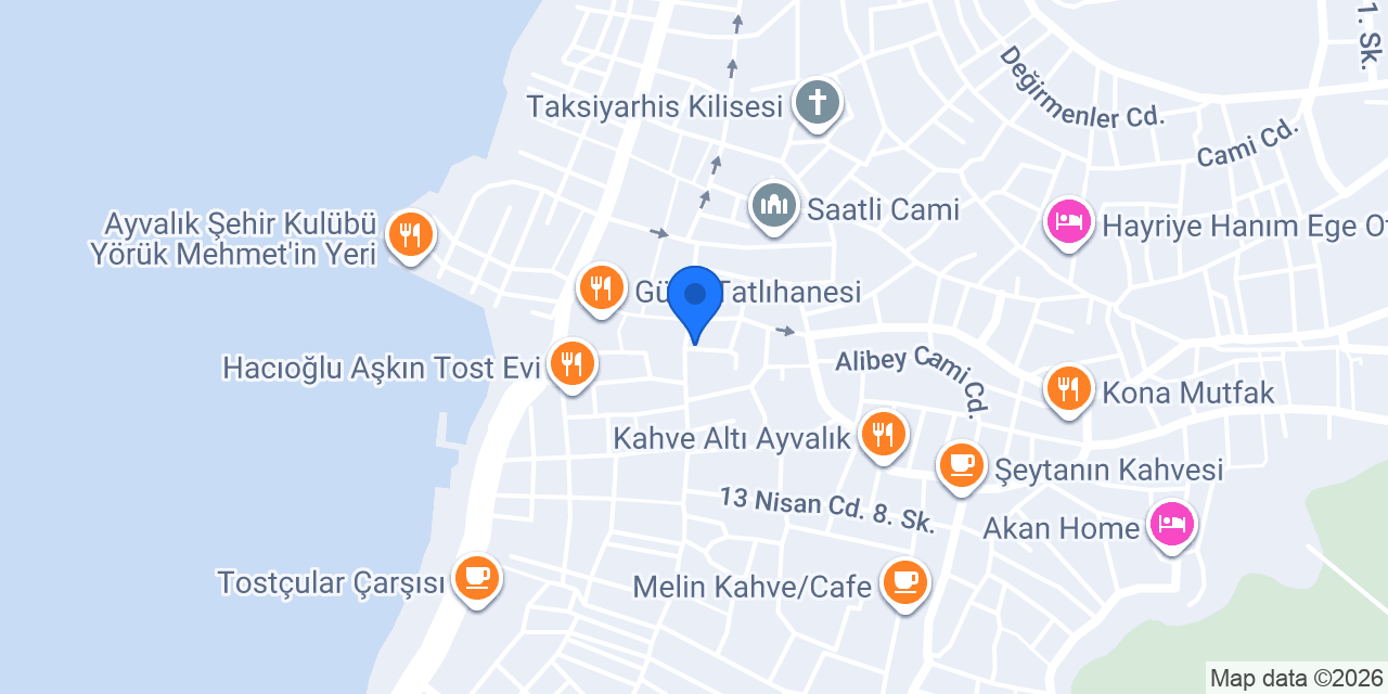 Simurg Hediyelik konumu