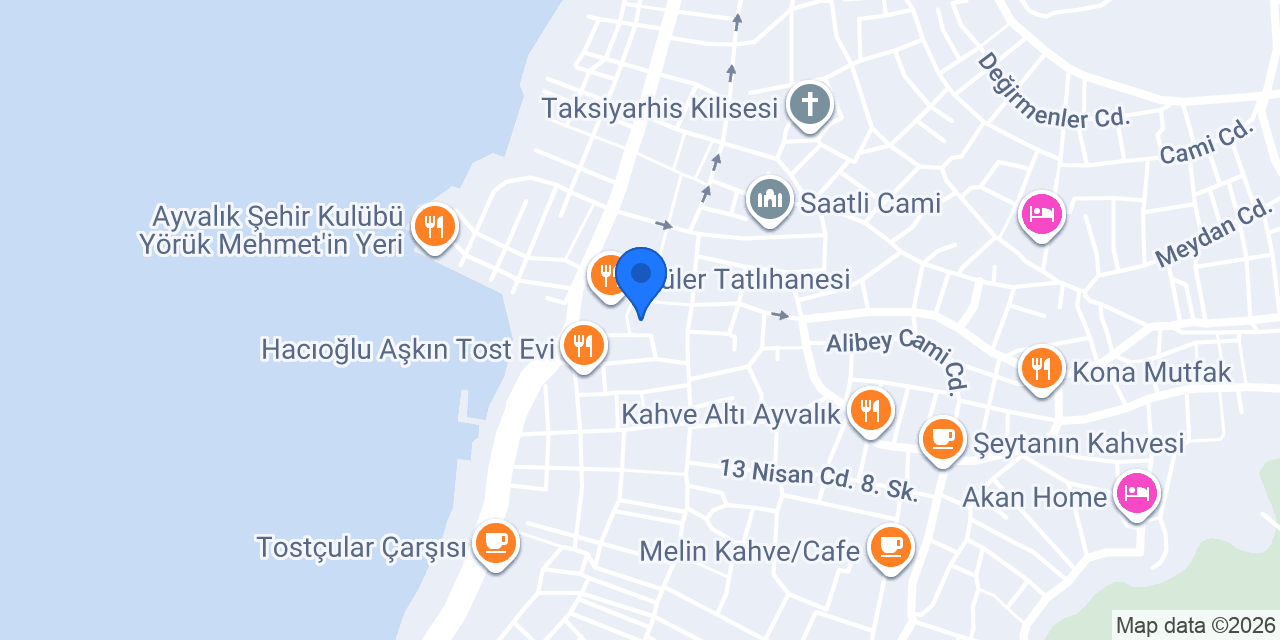 Cafe Melek Kuyusu konumu