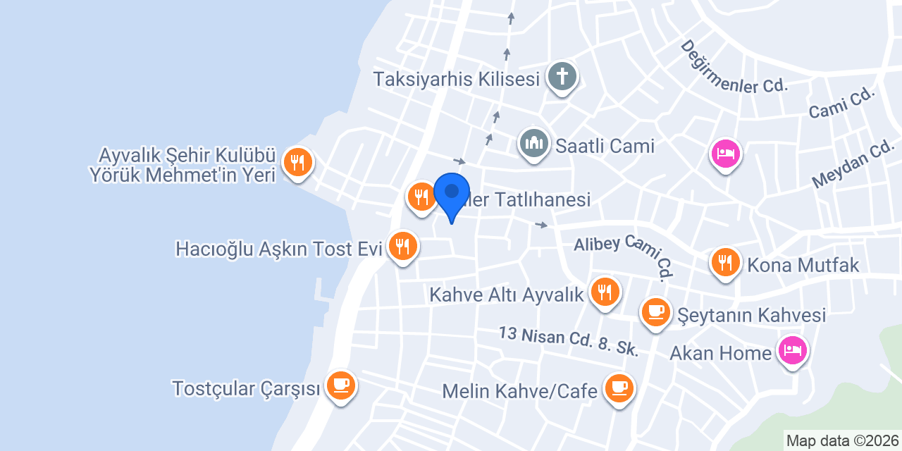 Ayvalık Yapısan İnşaat konumu