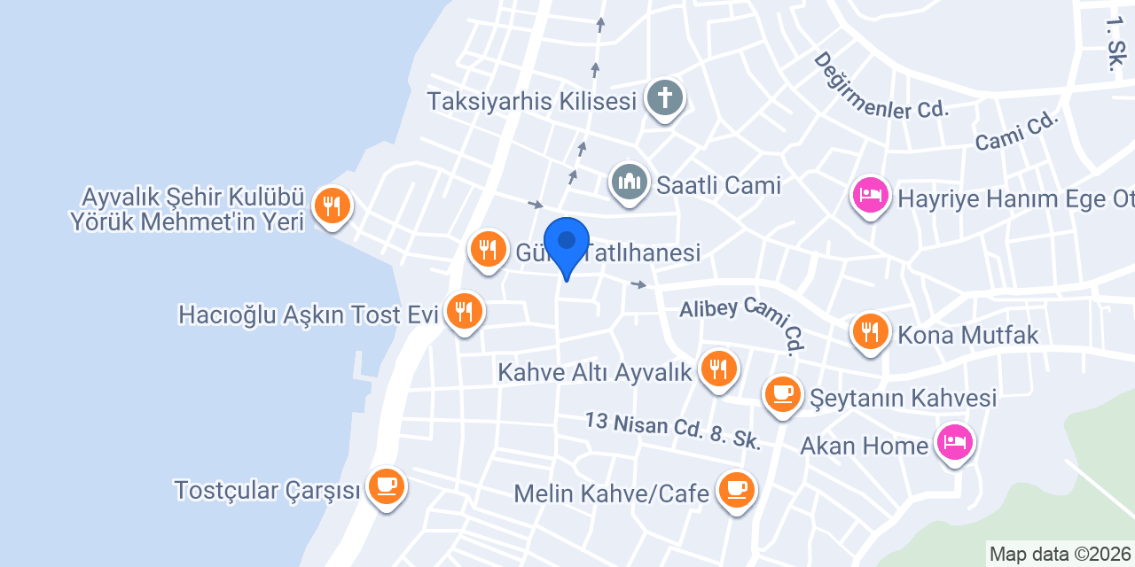 Dr Group İnşaat Ayvalık konumu