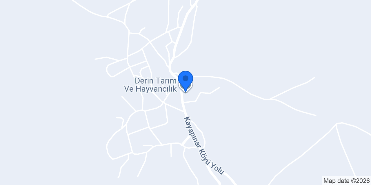 Derin Tarım Ve Hayvancılık konumu