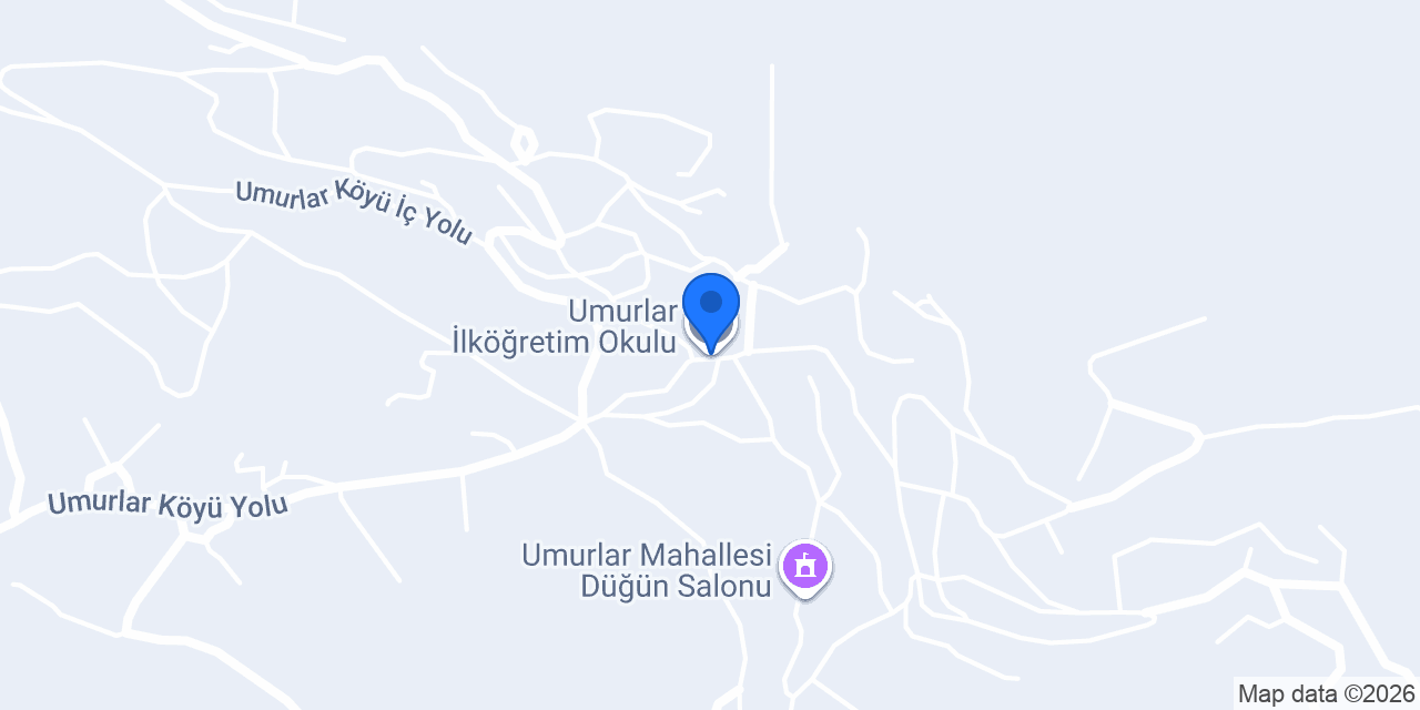 Umurlar İlköğretim Okulu konumu