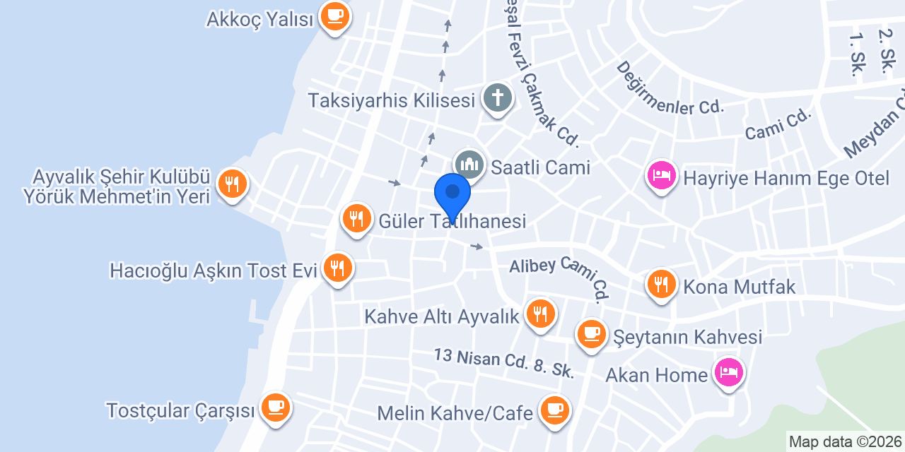 LOYA KUMPİR,CAFE konumu