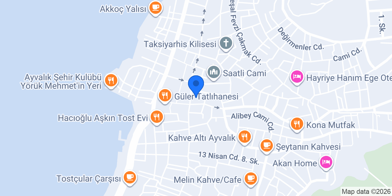 Kokoş Aksesuar konumu