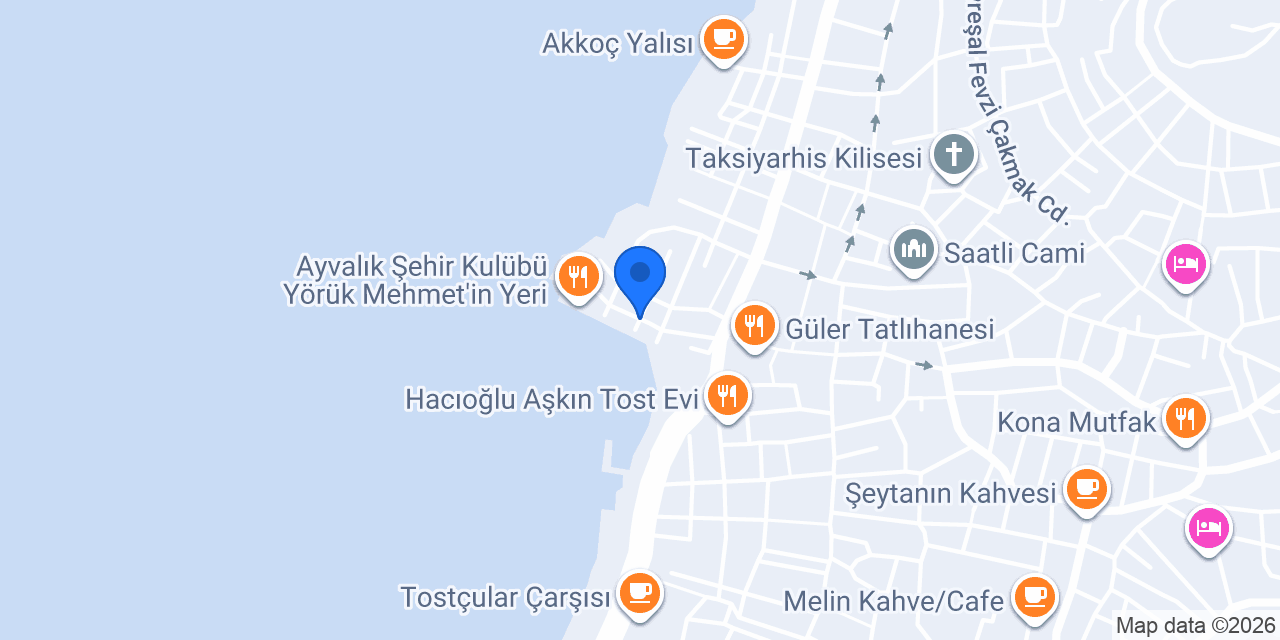 Dalyan Restaurant konumu