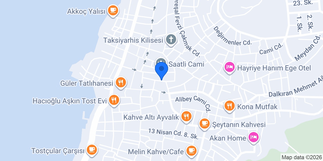 Ayfada Cafe & Pension konumu