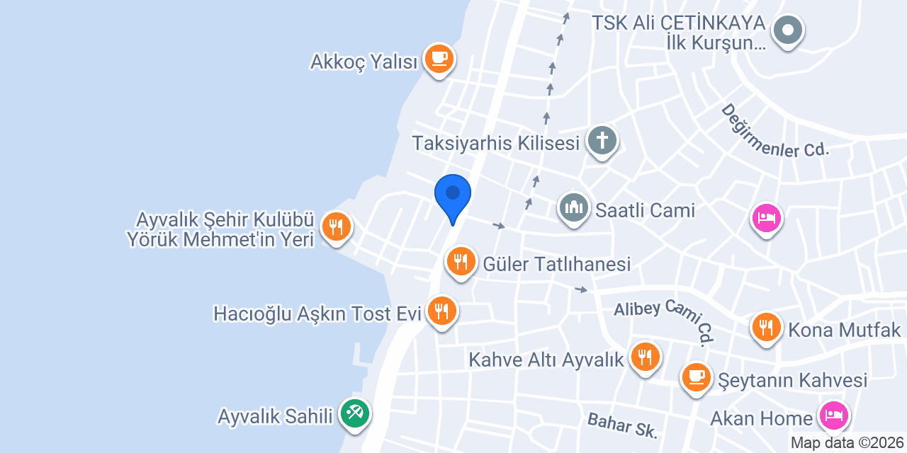 Koçak Ayvalık konumu