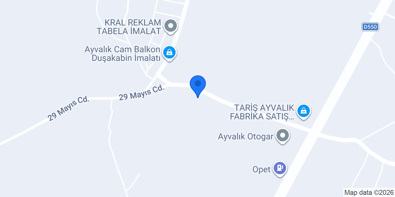 AY GENÇ HAFRİYAT konumu