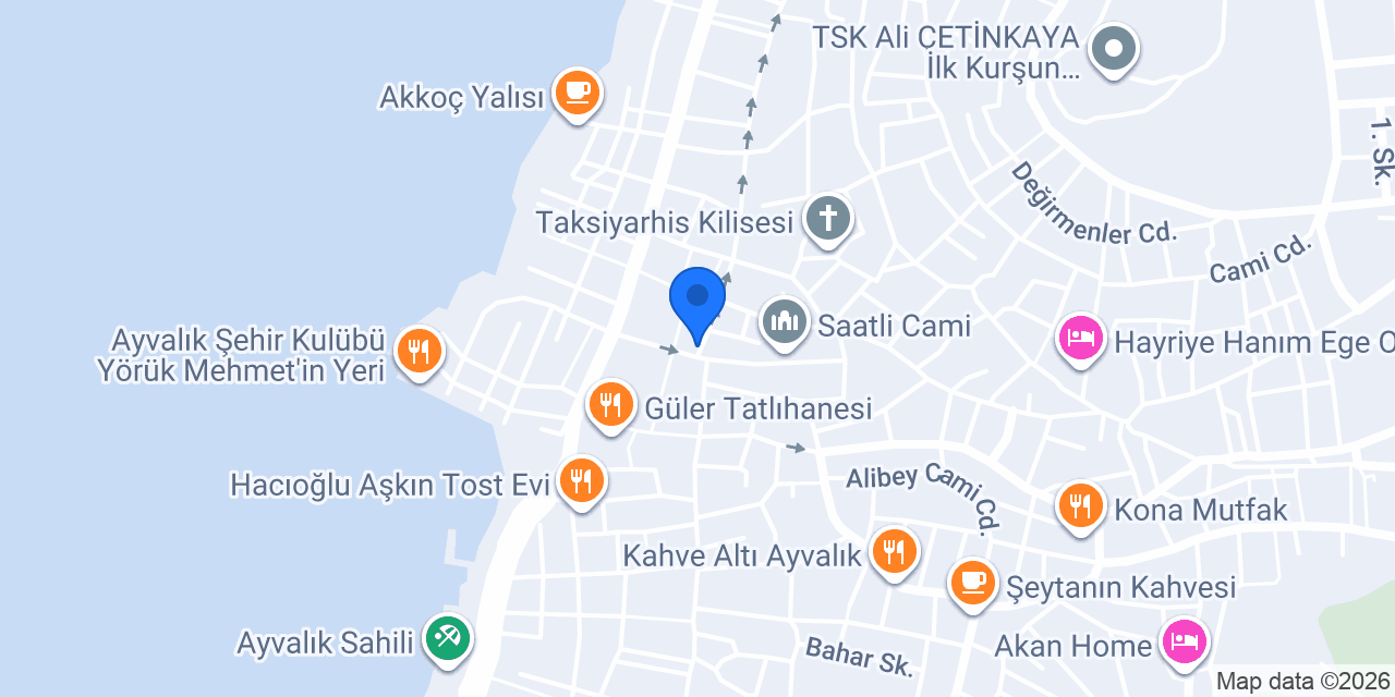 Emir Tost Evi | Ayvalık Tostu konumu