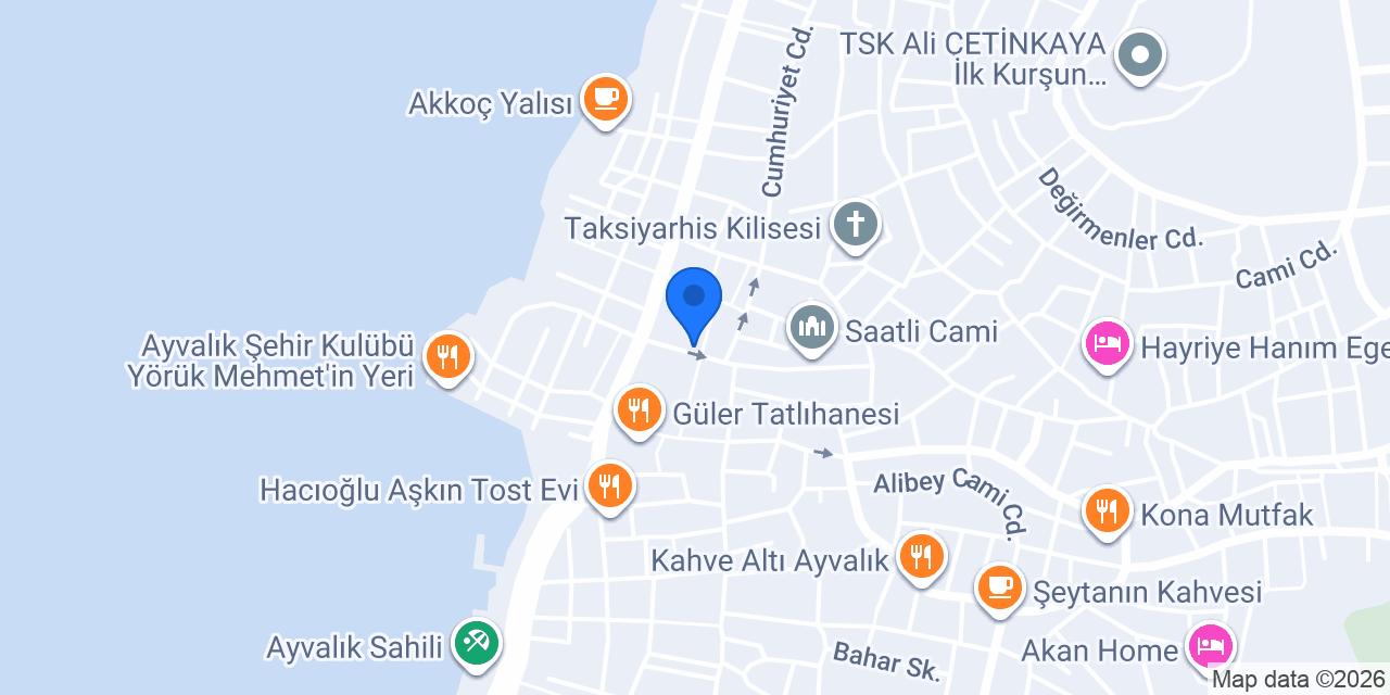 Cise Kaya Art Stüdyo konumu