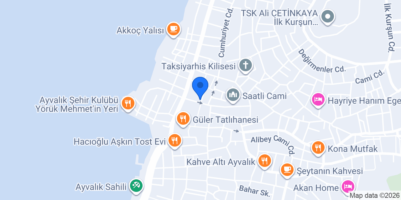 Bursa Perde Ayvalık konumu