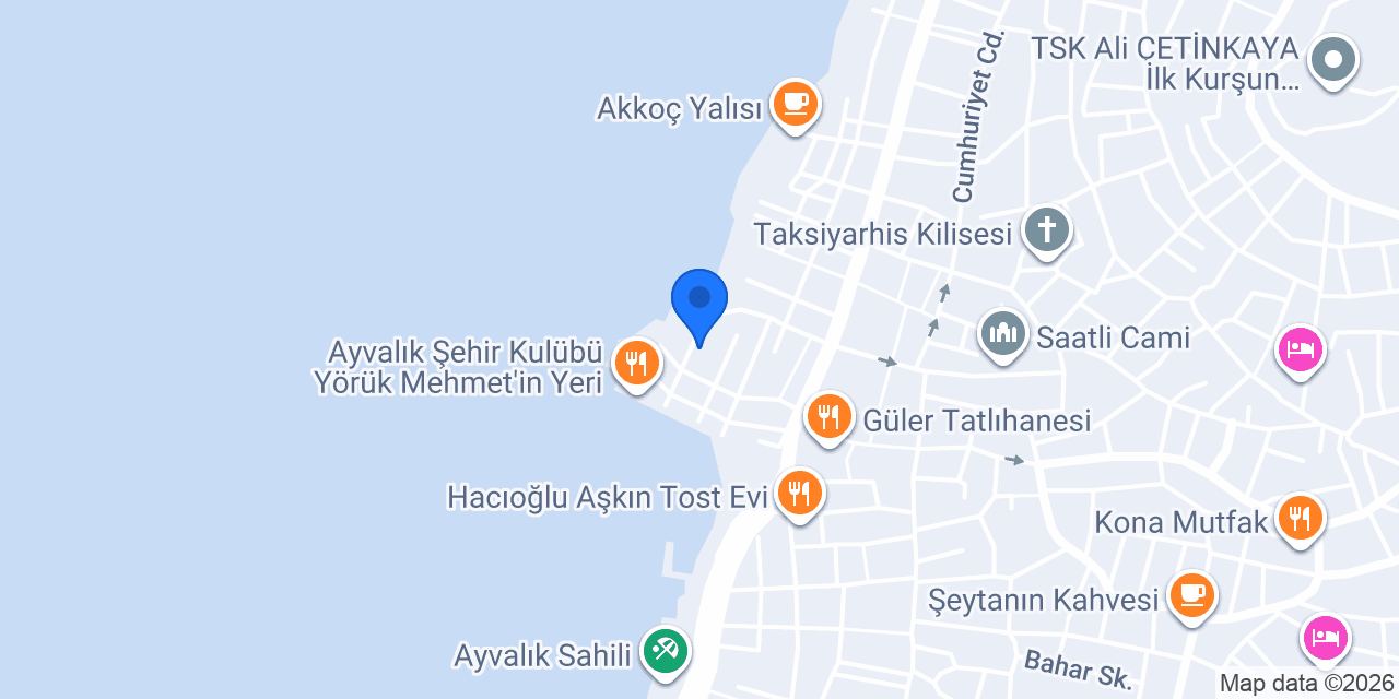 AYVALIK konumu
