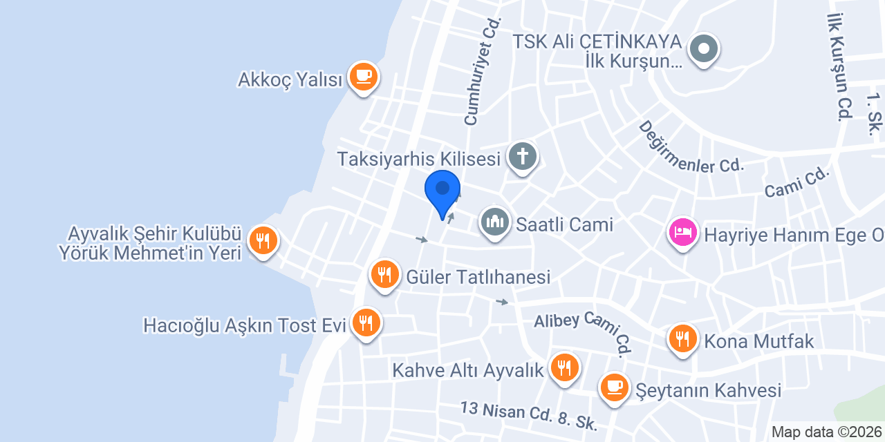 Sokak Köftecisi konumu