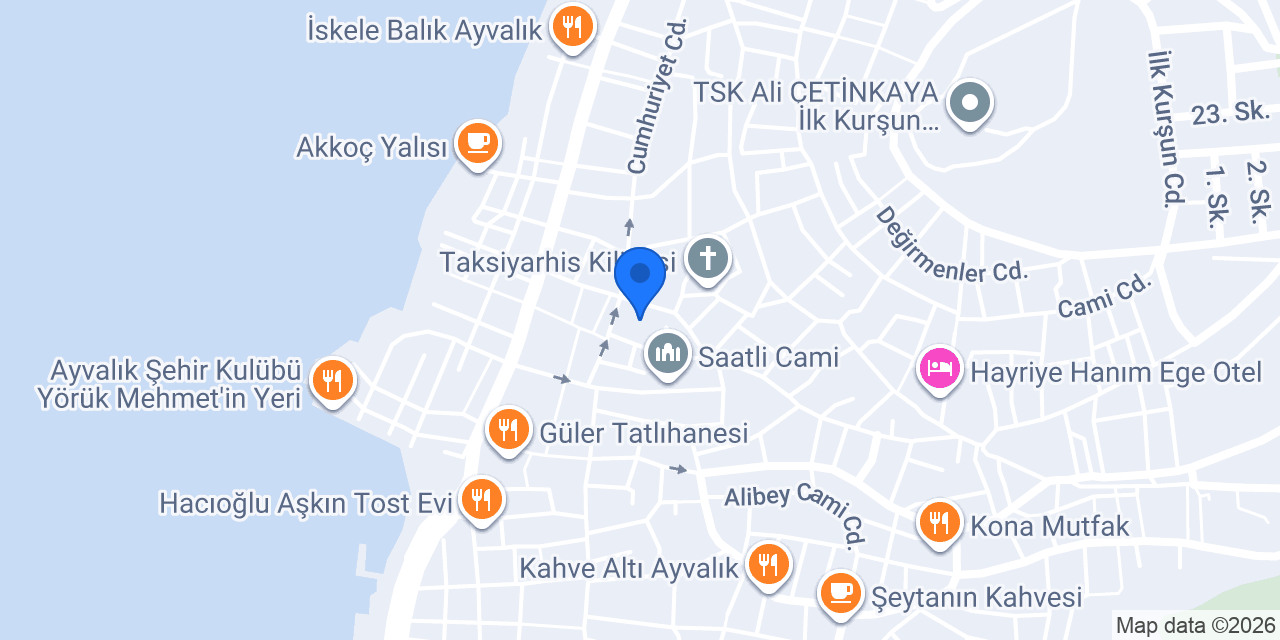 Nesos Turizm konumu