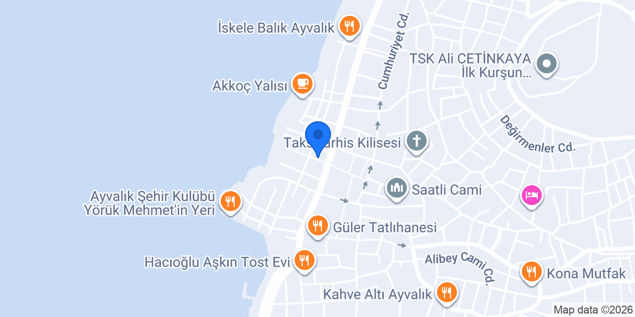 Mahperi Ayvalık konumu