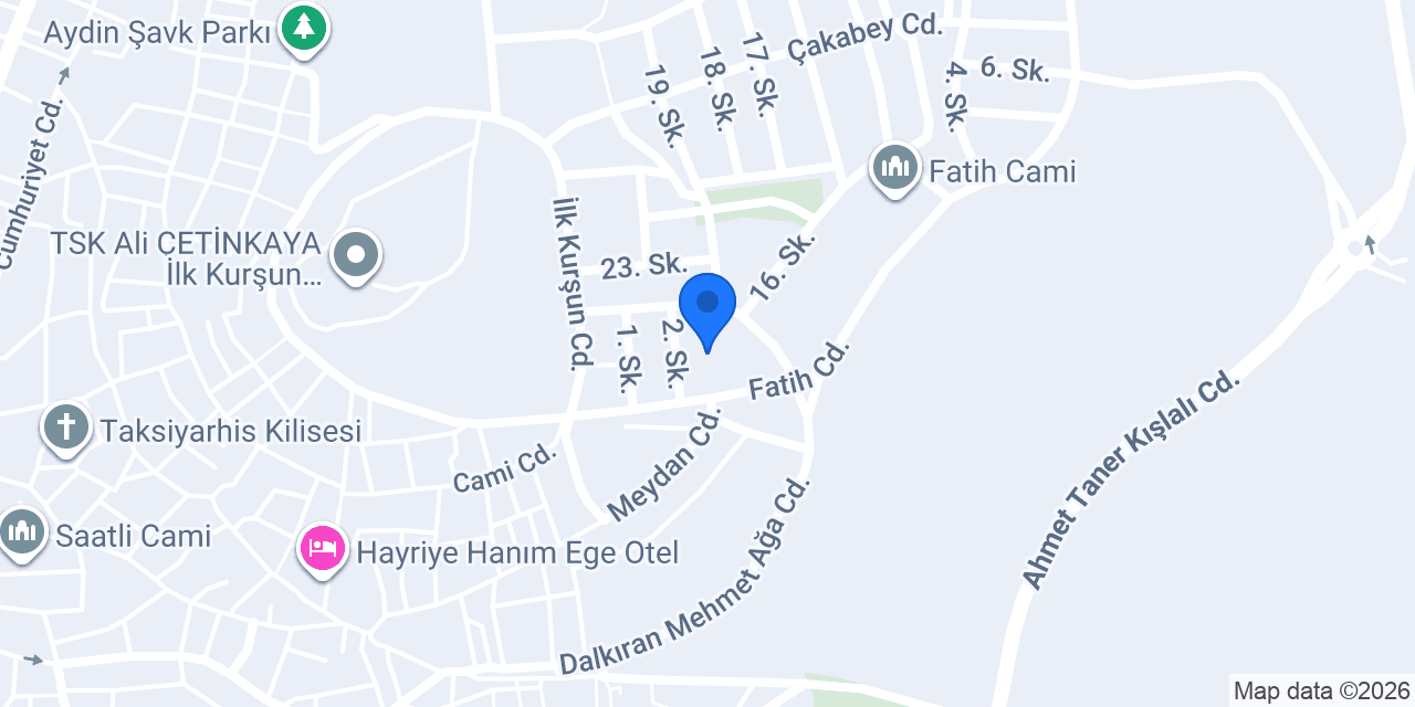 Ali Çetinkaya İlkokulu konumu