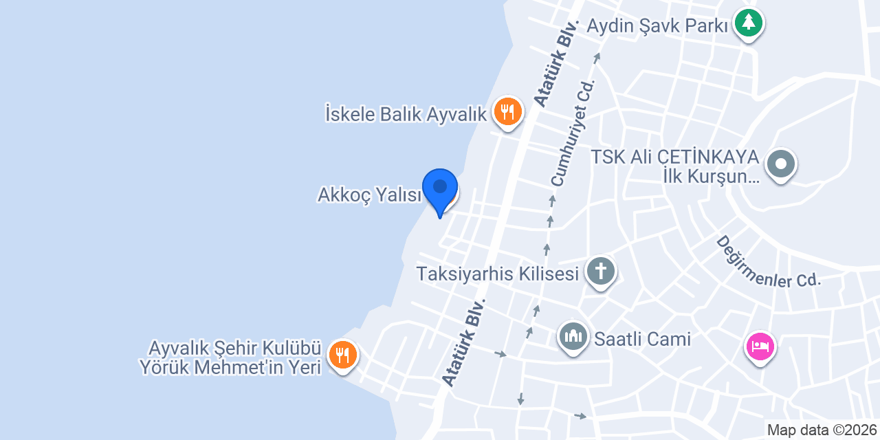 Savoli Ayvalık konumu