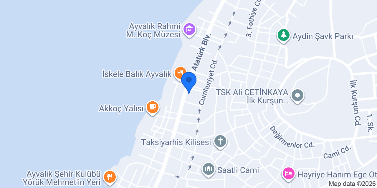 Sağlam Unlu Mamülleri Cafe & Bistro konumu