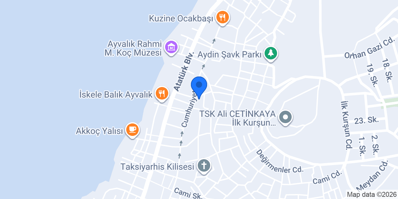Rebetiko Ayvalık konumu