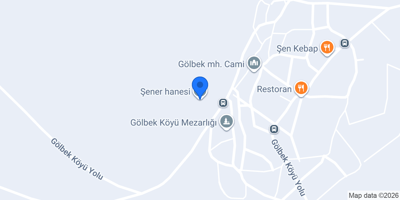 Şener hanesi konumu