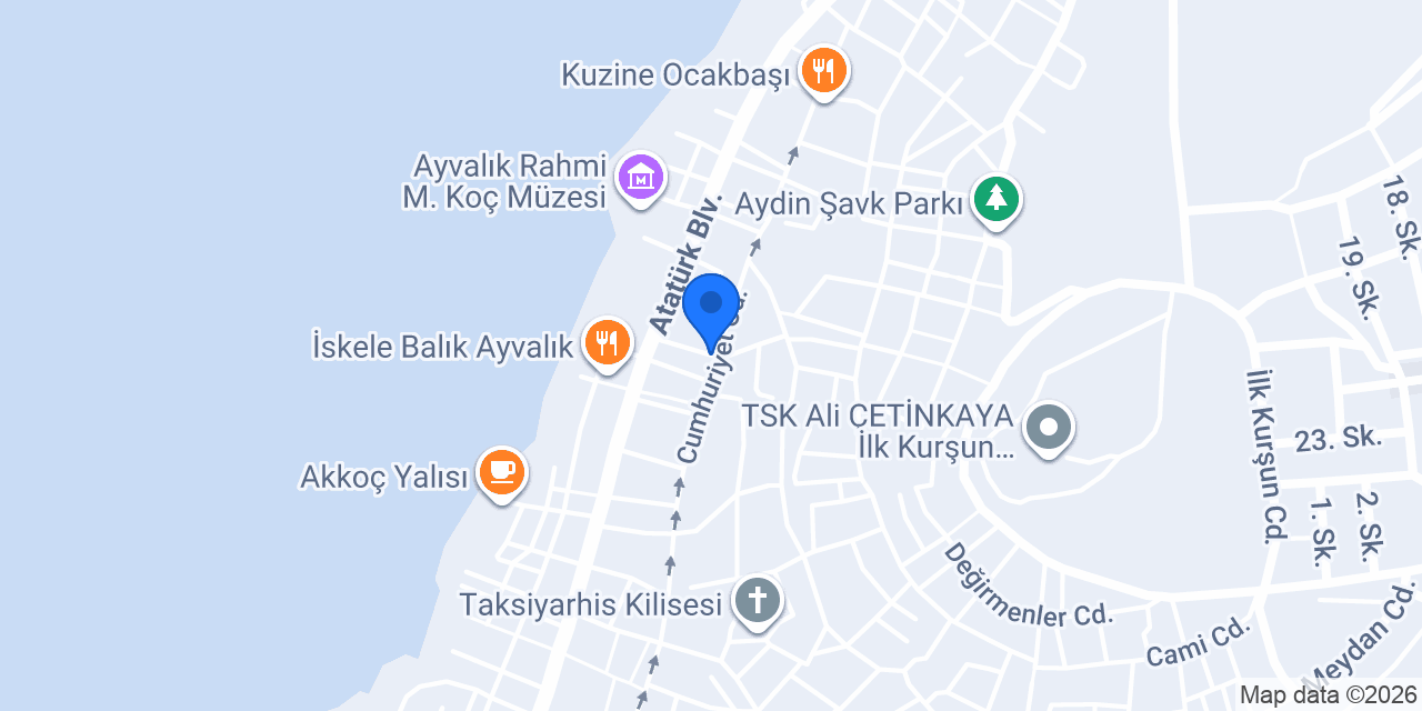 Papazın Konağı Pansiyon konumu